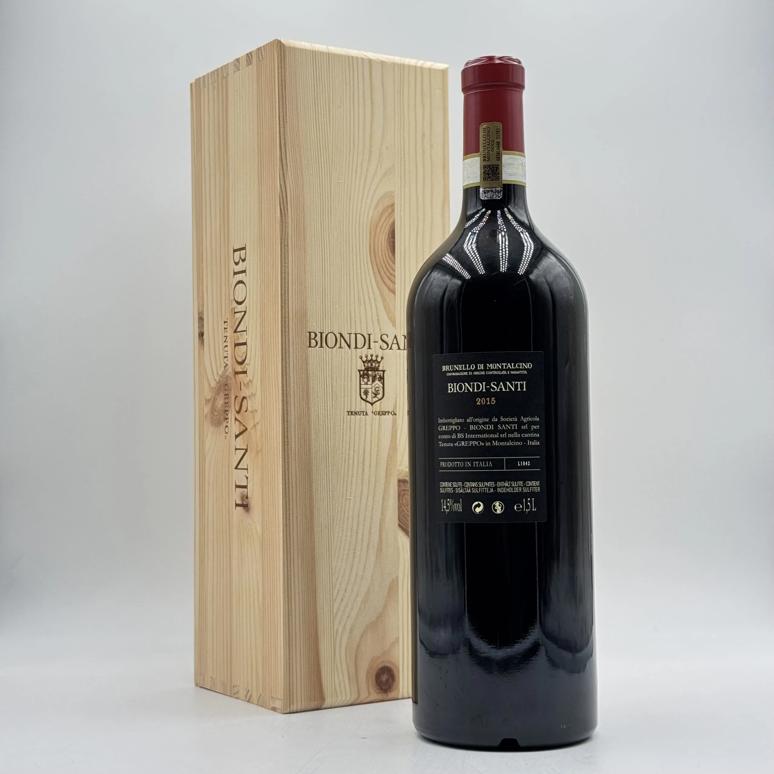 Brunello di Montalcino Biondi Santi 2015 Magnum Box - Biondi Santi - immagine 2
