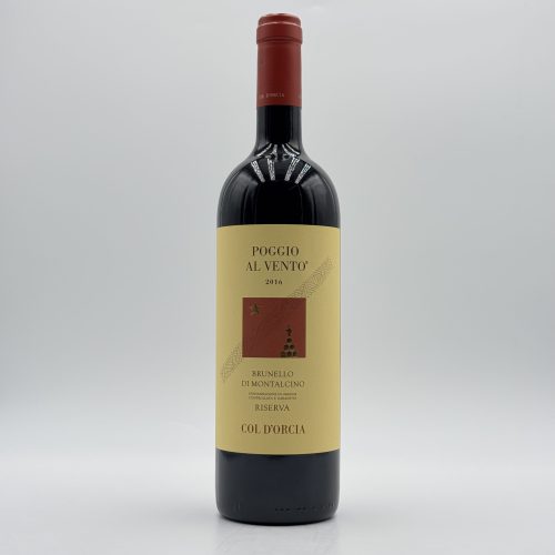 Brunello di Montalcino Riserva "Poggio al Vento" 2016 -  Col D'Orcia