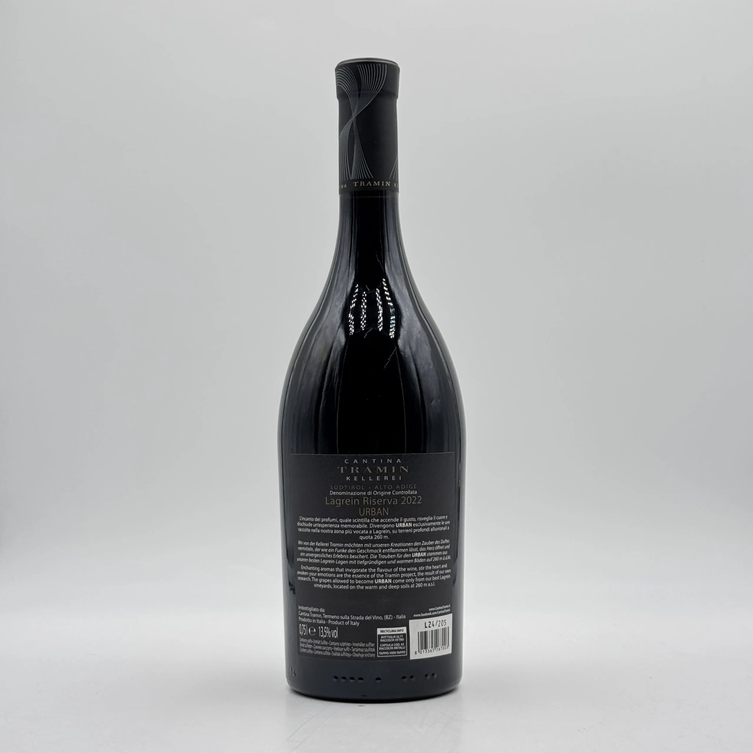 Urban Lagrein Riserva 2022 - Cantina Tramin - immagine 2