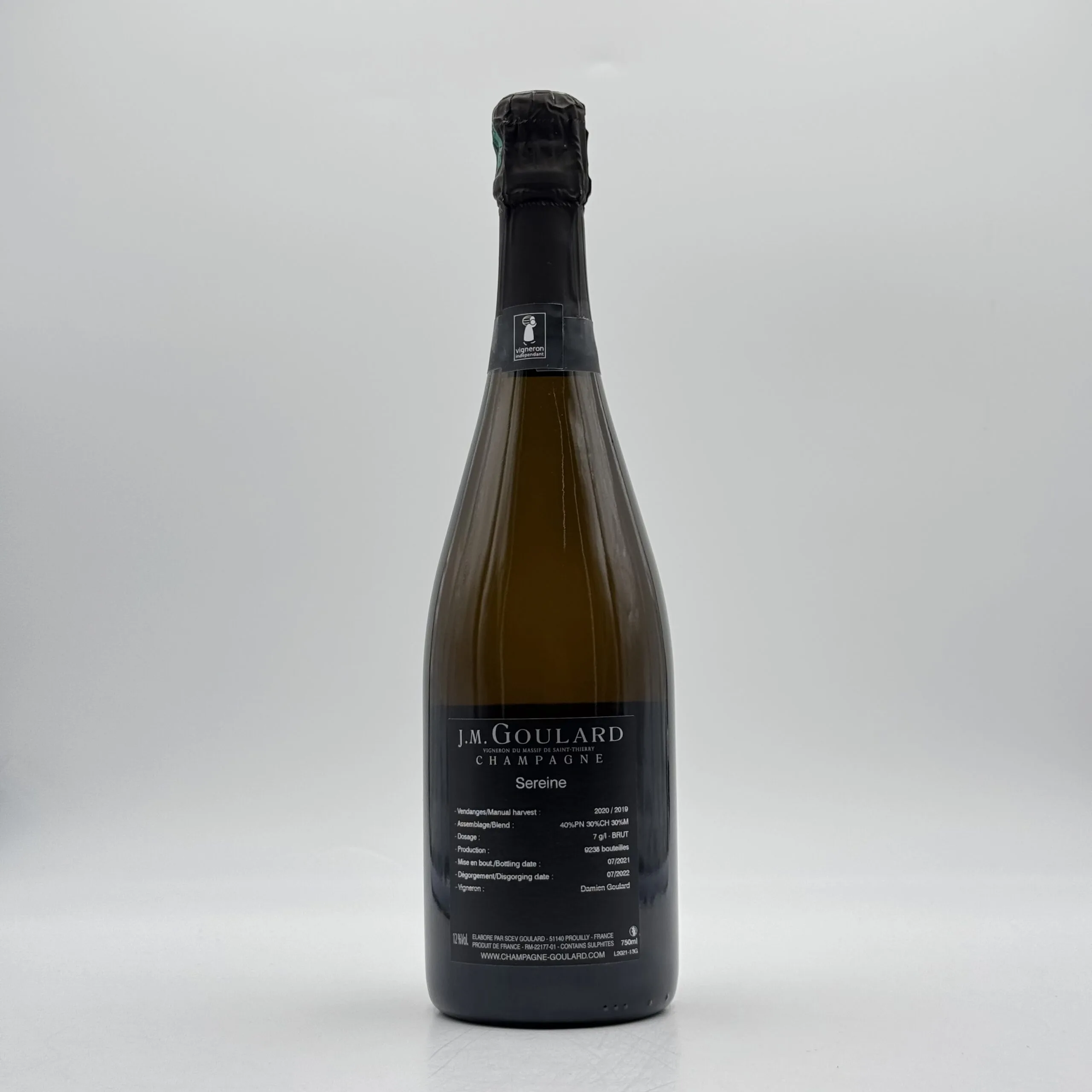 Champagne Sereine Brut - J.M. Goulard - immagine 2