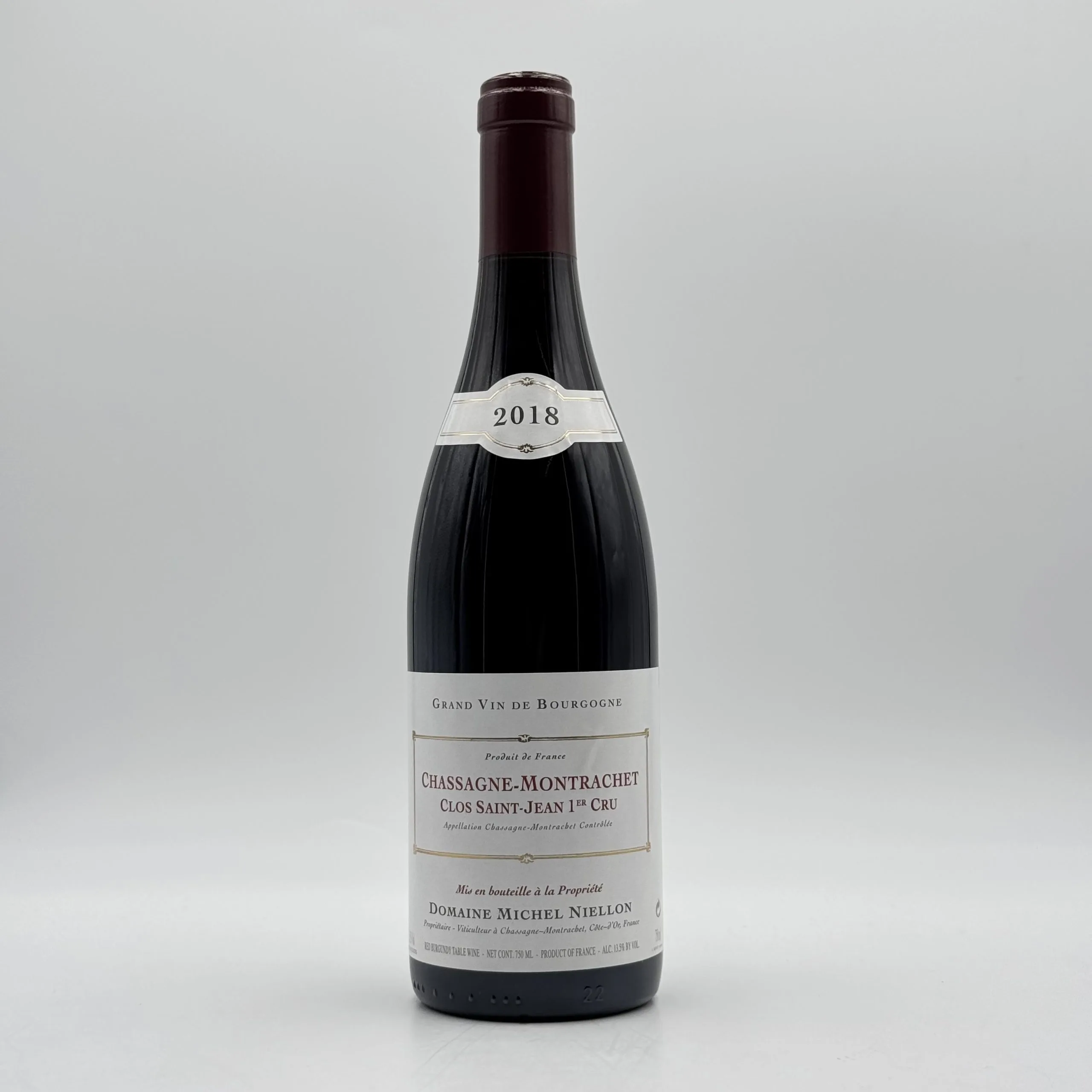 Chassagne Montrachet Clos Saint Jean 1er Cru 2018 - Michel Niellon