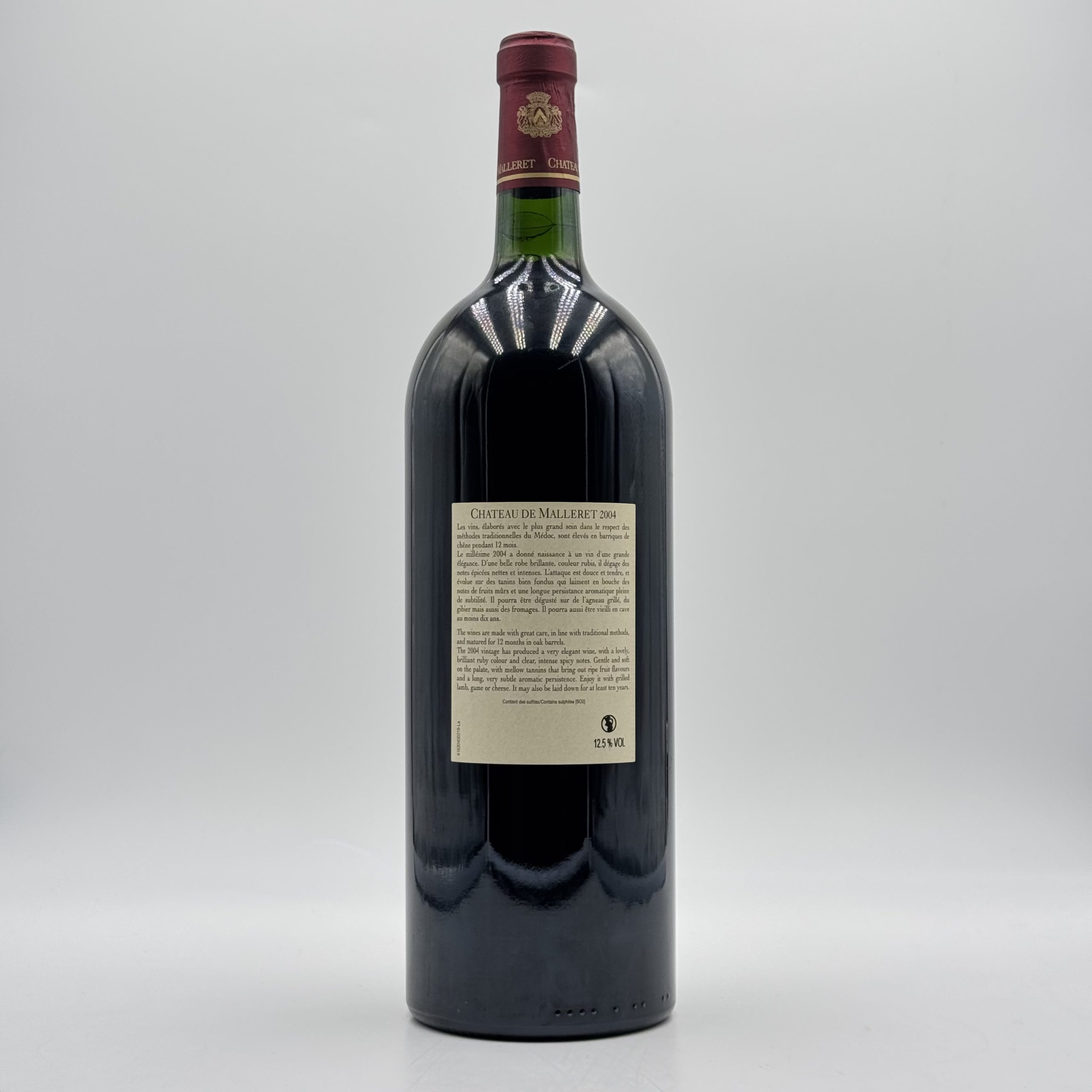 Clos de Malleret "Haut-Médoc" 2004 - immagine 2