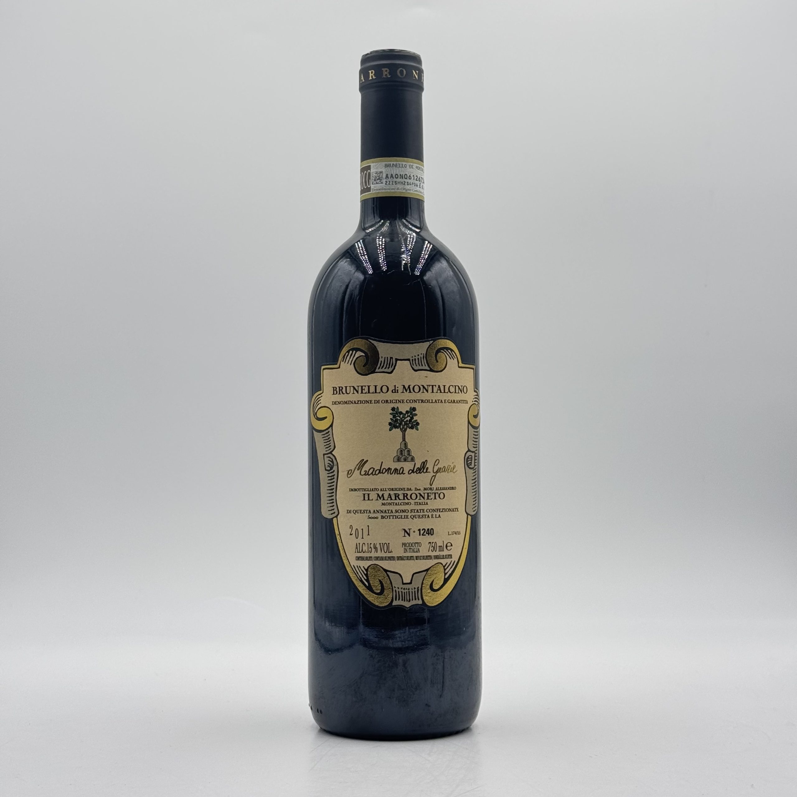Brunello di Montalcino "Il Marroneto" 2011 - Madonna delle Grazie